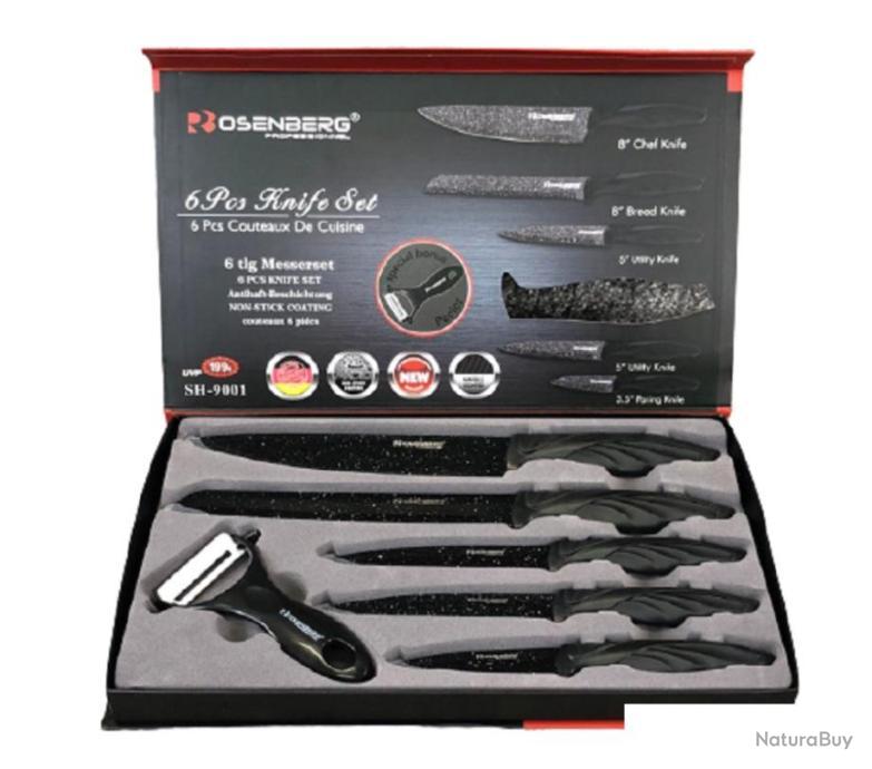 Rosenberg 6 pcs Knife Set