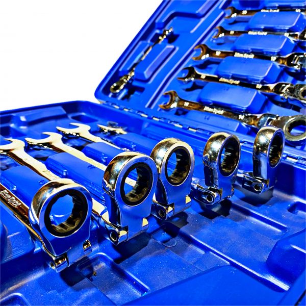 12 pcs Flexible Gear Wrench
