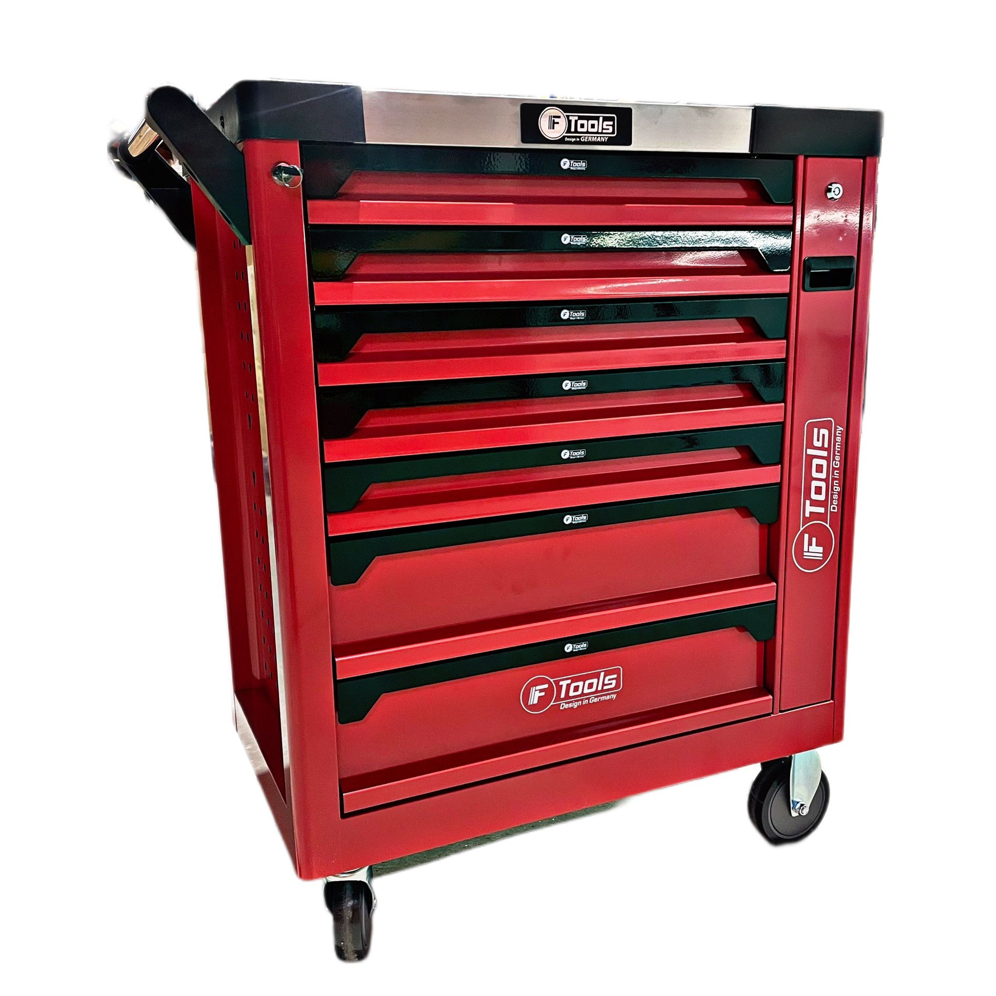 7 Laden Met 6 Laden Gereedschap Rood