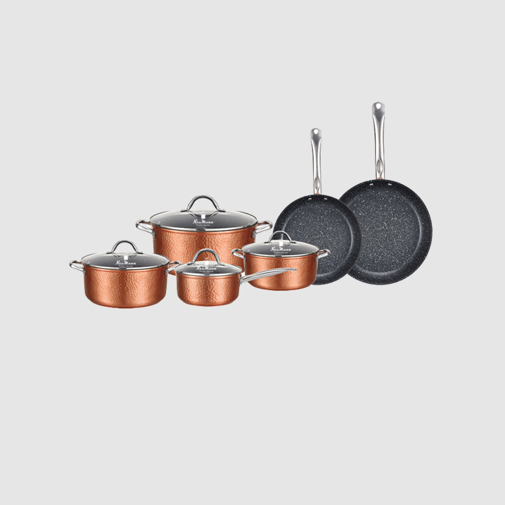 Batterie de cuisine Hammer 10 pièces en cuivre