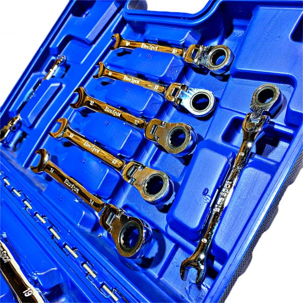12 pcs Flexible Gear Wrench