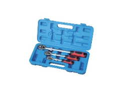 3pcs Extensible Ratchet Wrench