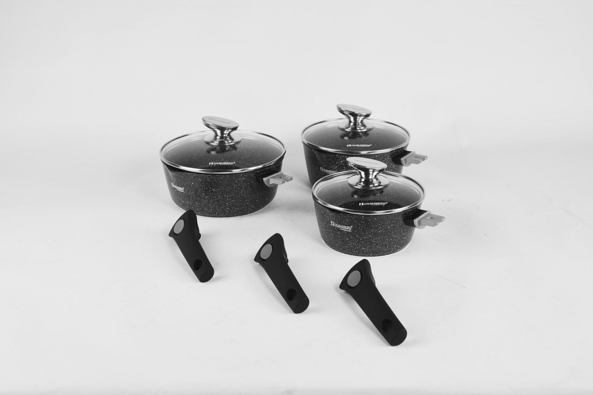 Ensemble de pots à lait détachés