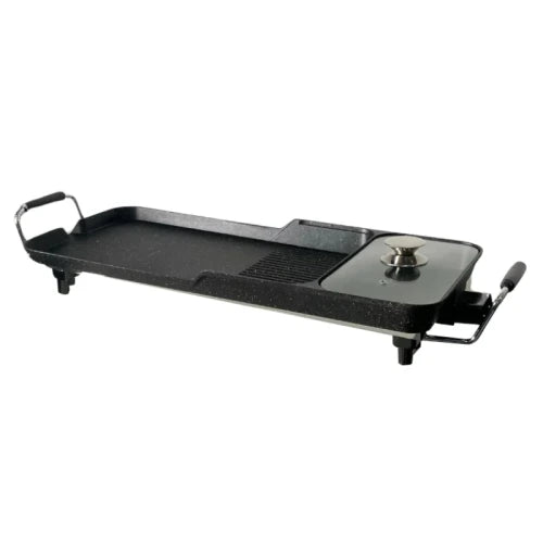 Eisenbach EB-9028: 3-in-1 Wide Multi Electric Grill & Hot Pot Table