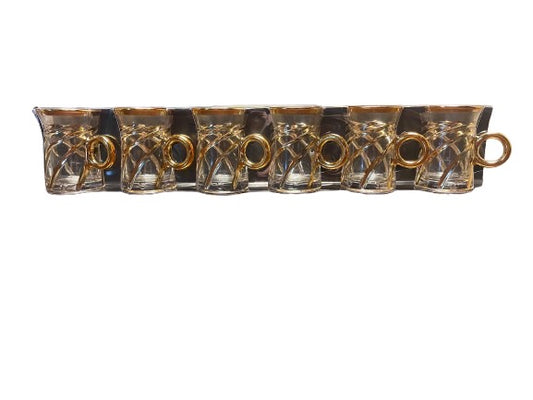 6 pcs tea glass