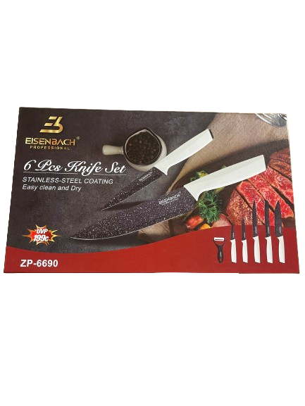 6 Pcs Knife Set  ZP-6690