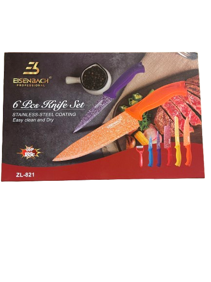 6 Pcs Knife Set   ZL-821