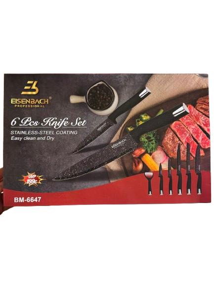 6 Pcs Knife Set BM-6640