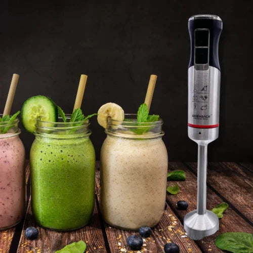 Eisenbach JE-903E: 3-in-1 Hand Blender Set - Power Whisk, Immersion Blender, Chopper- 1000W