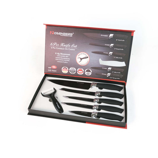 Ensemble de couteaux Rosenberg 6 pièces SH-9005 