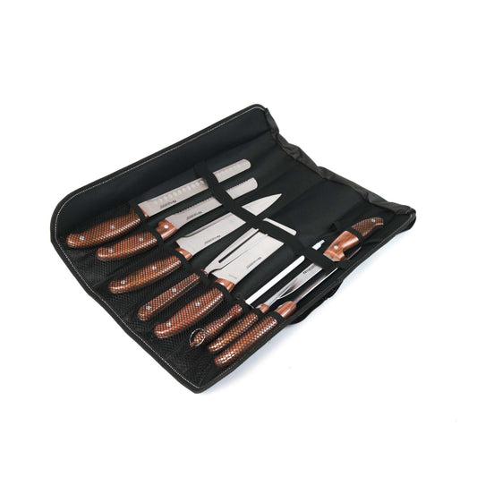 Ensemble de couteaux Rosenberg 10 pièces avec sac 