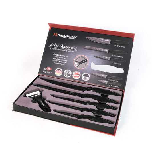 Ensemble de couteaux Roseneberg 6 pièces SH-9001 
