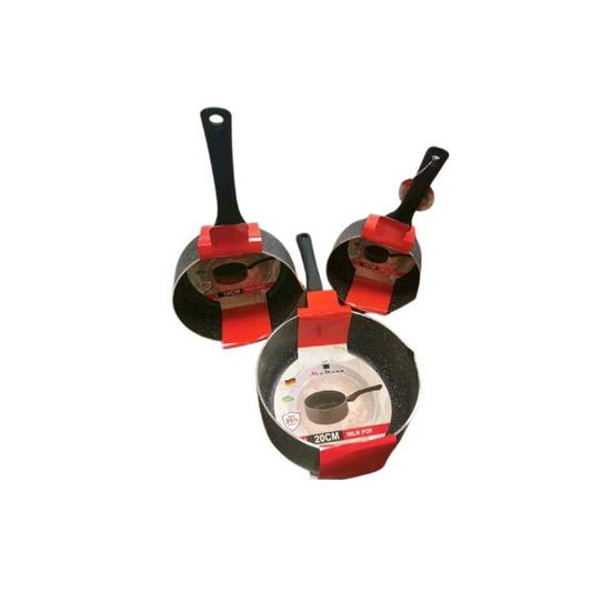 Ensemble pot à lait Neumann (16 cm, 18 cm, 20 cm) 
