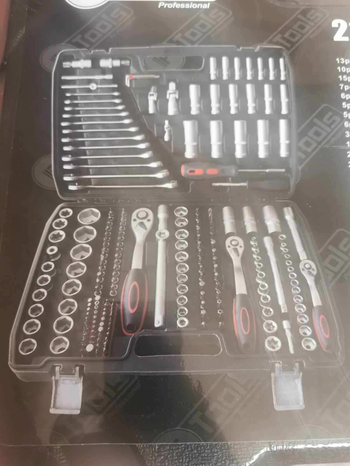 F Tools jeu de douilles 215 pièces