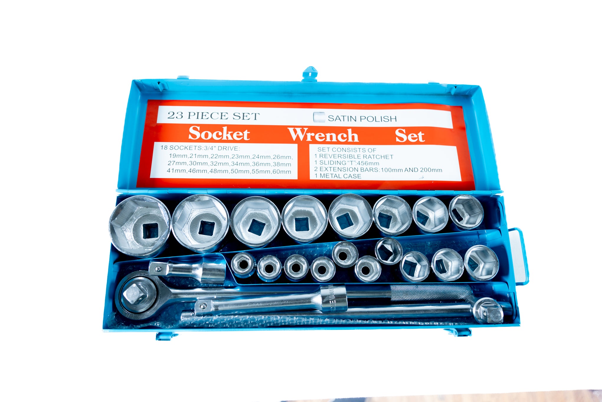 23Pcs Socket Wrench Set
