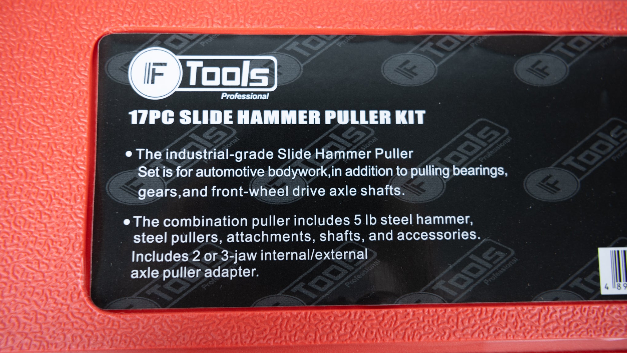 17Pcs Slide Hammer Puller Kit